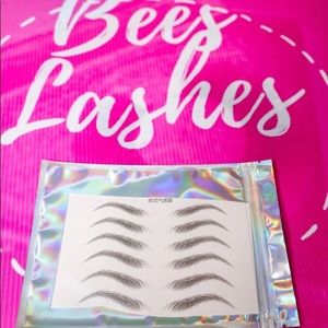 Temporary eyebrow tattoos (3 styles)